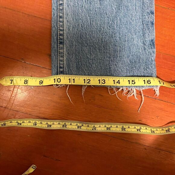 Abercrombie & Fitch 90's Straight Leg High Rise Jeans 25" - Picture 6 of 7